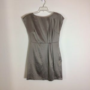 Mossimo grey satin dress